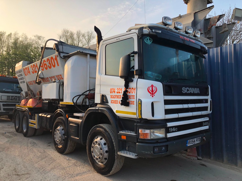 Scania Volumetric Concrete Mixer Truck Hemel Hempstead