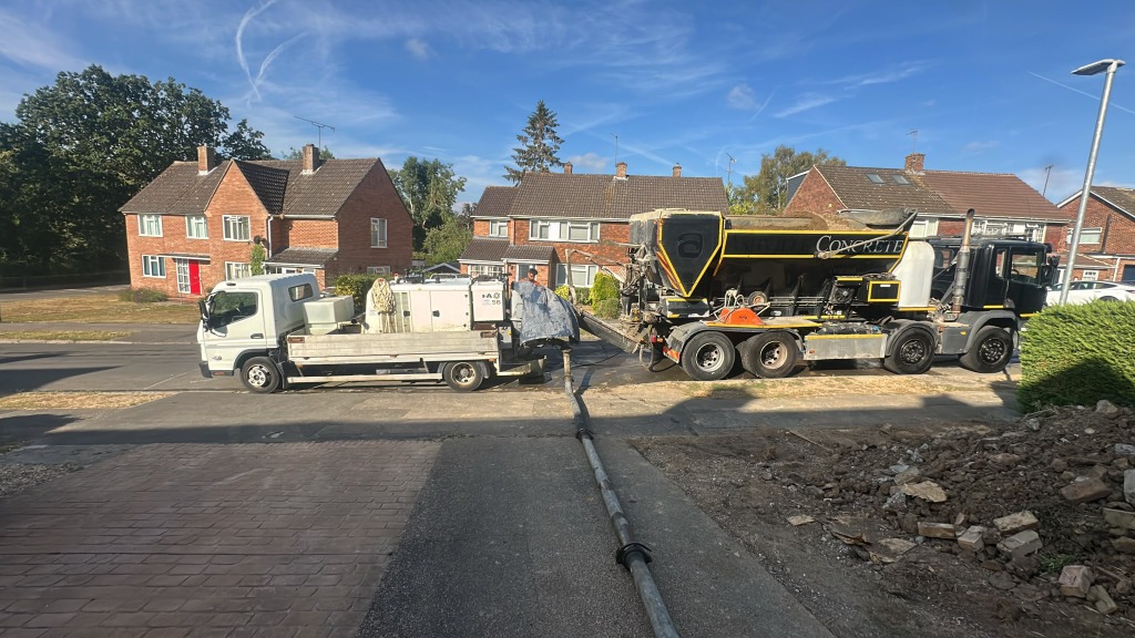 Concrete Delivery Coverage Hemel Hempstead & Hertfordshire